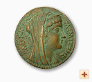 オリジナルメダル クレオパトラ 緑青仕上 サムネイル